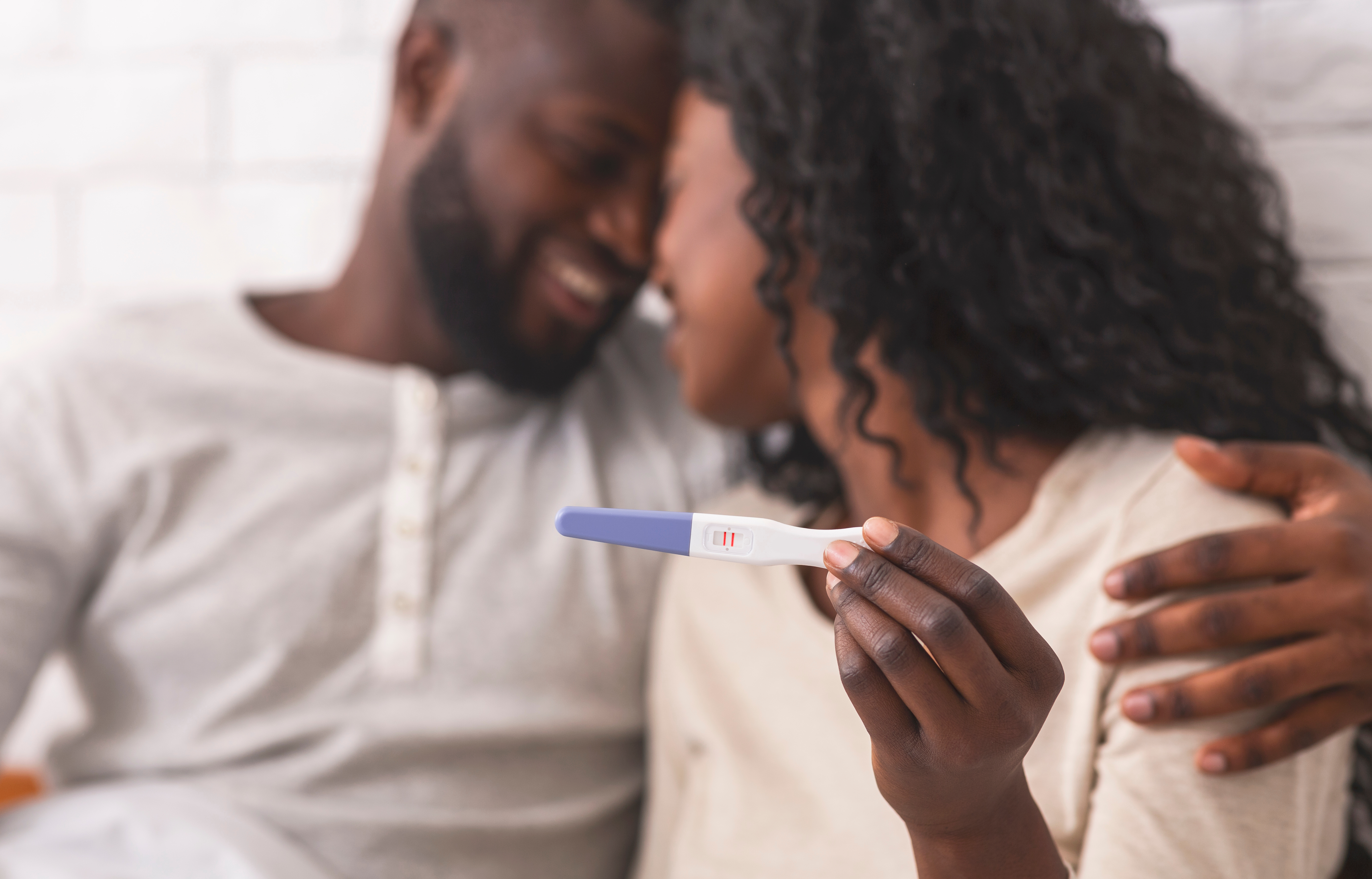 We,Are,Going,To,Be,Parents.,Happy,African,American,Couple