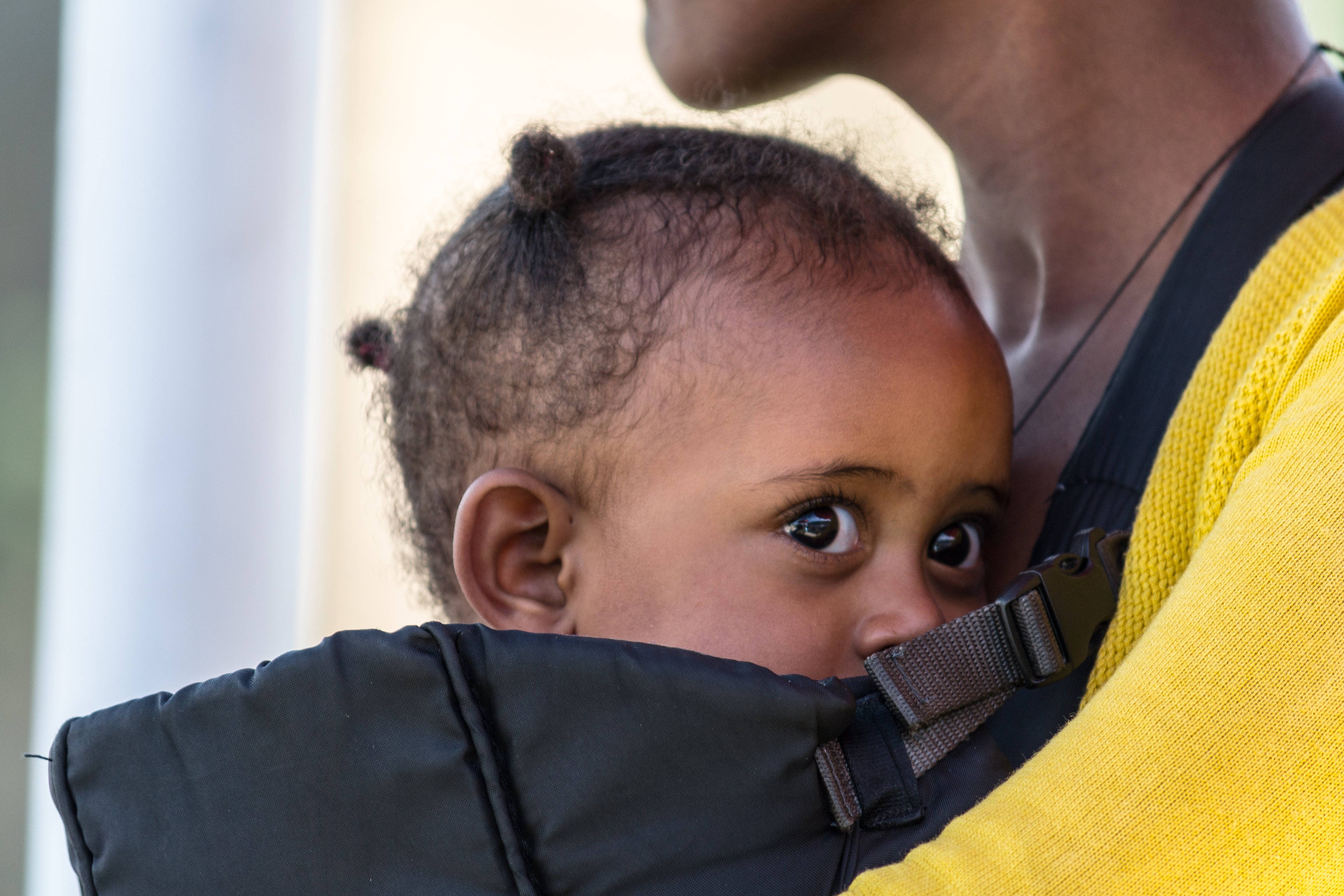 Gonder,,Ethiopia,-,January,19,,2012:,Infant,On,The,Chest